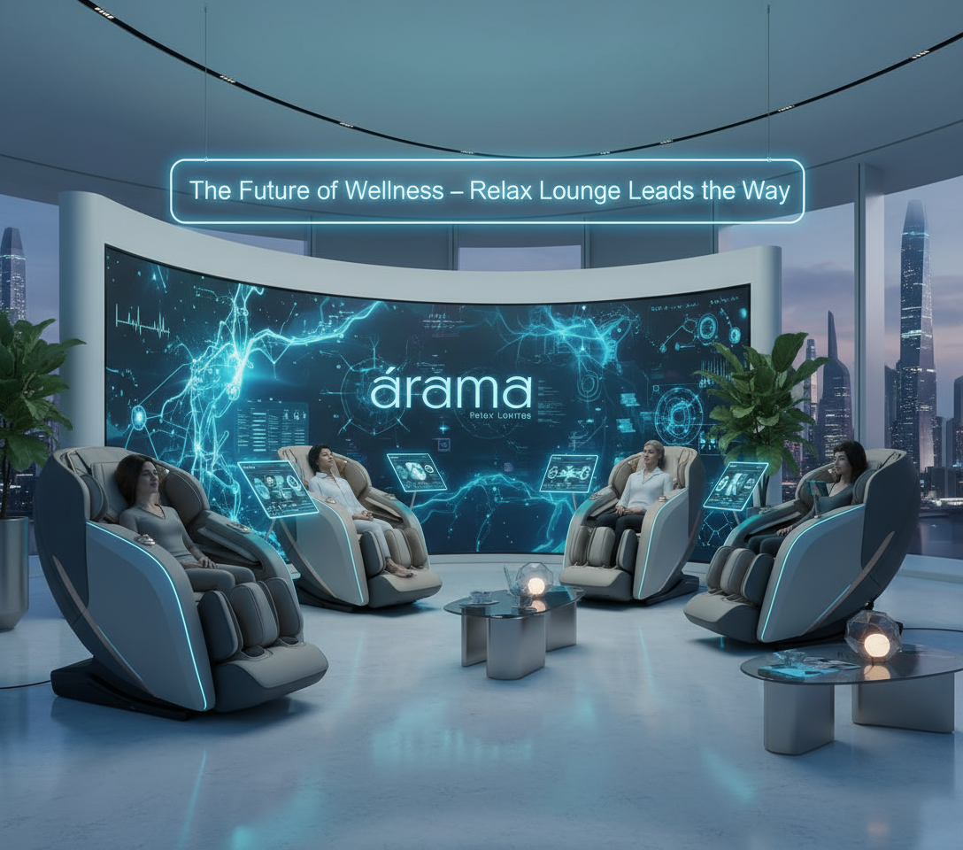 The Future of Wellness ārāma Relax Lounge Leads the Way​